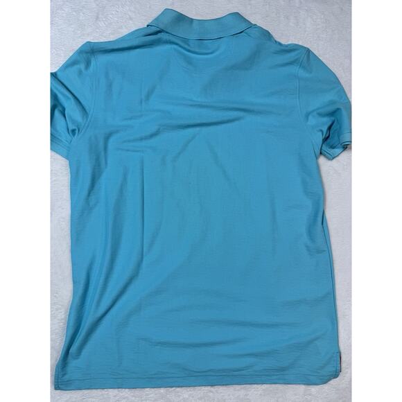 Izod Men’s Shirt Advantage Polo XL Powder Blue Golf Wick Stretch Quick Dry-NWT - Picture 6 of 6